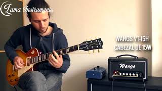 Amplificador de guitarra Wangs VT15H Gain test [upl. by Portia586]