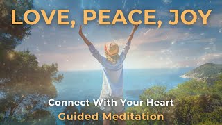 Guided Heart Coherence Meditation to Recalibrate Your Energy to Love Peace and Joy [upl. by Baillie323]