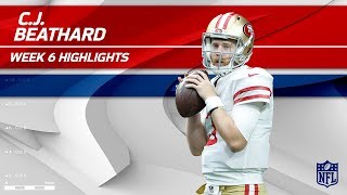 CJ Beathards Gritty Effort w 245 Yards amp 1 TD  49ers vs Redskins  Wk 6 Player Highlights [upl. by Thirza]