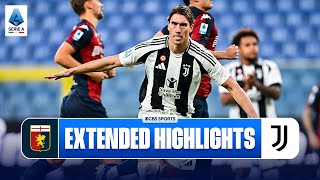 Genoa vs Juventus Extended Highlights  Serie A  CBS Sports Golazo [upl. by Hartmann]