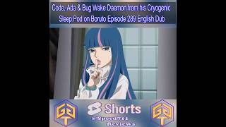 Code Ada Bug Wake Daemon from Cryogenic Sleep Pod amp Explain his Power Boruto Episode 289 English Dub [upl. by Cosme]