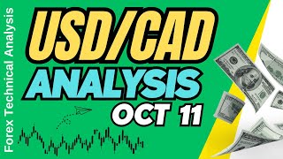 USD CAD Technical Analysis for October 11 2024 [upl. by Blane941]