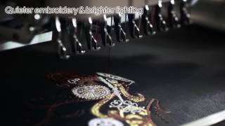 Brother embroidery machine PR1050X [upl. by Nahtanoj]