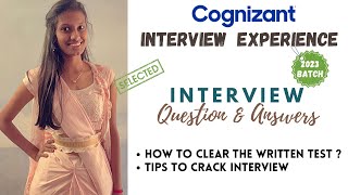 Cognizant latest interview Experience 2023  CTS interview  TR amp HR Interview questions  Genc [upl. by Nacul]