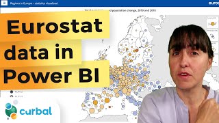 Eurostat 12 Get Population Growth into Power BI from Eurostat API [upl. by Nylra]