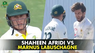 Shaheen Afridi vs Marnus Labuschagne  Pakistan vs Australia 2022  PCB [upl. by Aekerly]