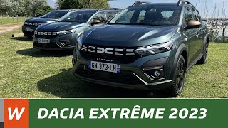 Nouvelle gamme DACIA Extrême 2023 [upl. by Cordelie]