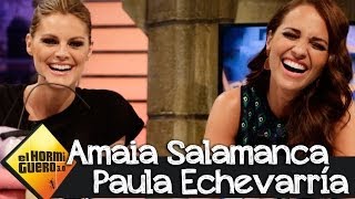 Paula Echevarría y Amaia Salamanca quotEn las redes sociales hay Anistas y Cristinistasquot [upl. by Dumah]