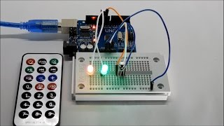 Fernbedienung am Arduino verwenden  Tutorial  ArduinoLab [upl. by Halsy]