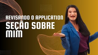 Revisando o Application Seção Sobre Mim [upl. by Steinberg599]