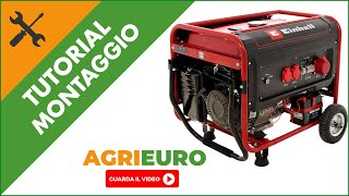 Montaggio generatore di corrente Einhell TCPG 55E5 [upl. by Georgiana]