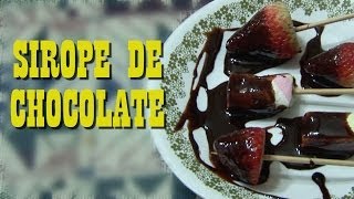 SIROPE DE CHOCOLATE  ¿Cómo hacer sirope de chocolate RECETA  Cocine con Tuti [upl. by Consalve]