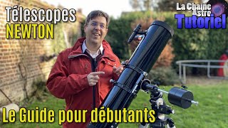 Télescopes Newton  guide du débutant ex 130900 sur EQ2 [upl. by Dorree592]