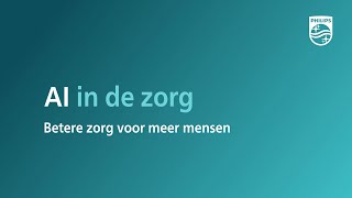 AI in de zorg  Efficientere zorg door AI [upl. by Gay336]