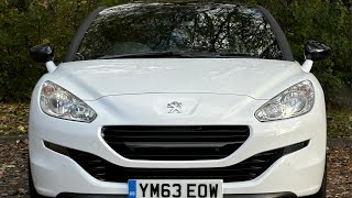 THATCHERS YM63EOW Peugeot RCZ 16 THP GT Euro 5 2dr PETROL  ULEZ  V LOW MILES FSH LEATHER £6999 [upl. by Eidnyl]