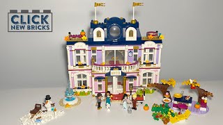 Lego Friends 41684 Heartlake City Grand Hotel Speed Build [upl. by Grefer113]