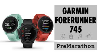 Garmin Forerunner 745 análisis de novedades características pros contras y opinión [upl. by Enatan]