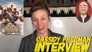 Cassidy Freeman  Interview The Righteous Gemstones S2Ep2 Spoilers [upl. by Thalia561]