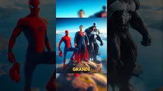 Spiderman es Humillado por Venom y Superman 😰😱 Venganza de SpiderMan 🔥  shorts spiderman venom [upl. by Ahsuoj]