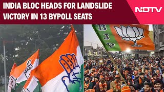 Bypoll Results  INDIA Bloc  8 BJP  2 In Key Polls Across 7 States [upl. by Llerret482]