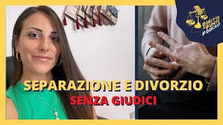 SEPARAZIONE E DIVORZIO  Metodi alternativi [upl. by Nivrek]