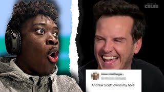 Andrew Scott Read Thirst Tweets Reaction [upl. by Eskill]