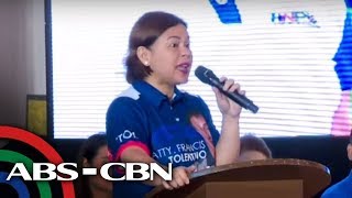 TV Patrol Sara Duterte sinaway ng ina sa mga patutsada vs Robredo Otso Diretso [upl. by Airbas]