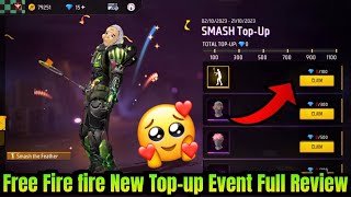 Free Fire New Top Up Event Full Review  FF Today Top Up Event [upl. by Hyams]