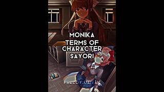 Monika vs Sayori terms of character [upl. by Nirual]