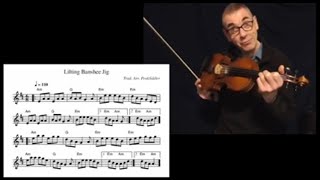 Irish Fiddle Lesson  Lilting Banshee Jig [upl. by Farr]