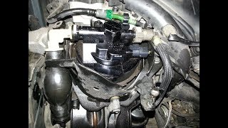 Remplacement du filtre à carburant sur moteur 20L HDI [upl. by Zaller]