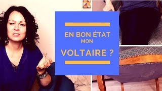 Votre Fauteuil VOLTAIRE Estil En Bon Etat  ETAT DES LIEUX [upl. by Hcurab]