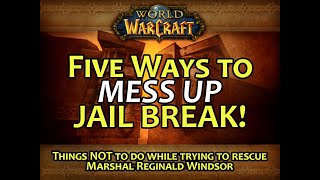 Five Ways to MESS UP Jail Break [upl. by Smitt]