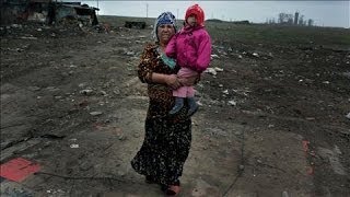 Gypsies Lives in Limbo After Eviction in Romania [upl. by Ime]