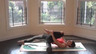 Psoas Stretch on a foam roller [upl. by Aronow]