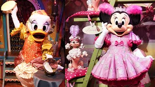 Daisy Duck amp Minnie Mouse Meet amp Greet at Petes Silly Sideshow  Reopening Day 2023 Magic Kingdom [upl. by Merp]