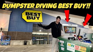 BEST BUY’S MANAGER FORGOT TO LOCK THEIR DUMPSTER [upl. by Eugenia]