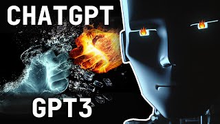 CHATGPT vs GPT3  Quel est la différence [upl. by Bolt]