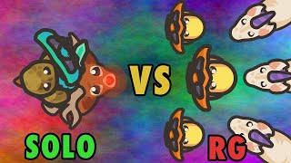 TAMINGIO SOLO WITH REINDEER VS BIG CLAN [upl. by Einnol363]