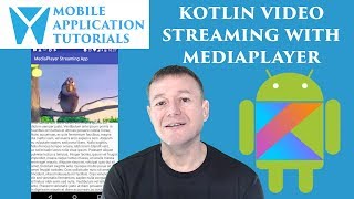 Kotlin android development tutorial video streaming using MediaPlayer with SurfaceView [upl. by Adlaremse]