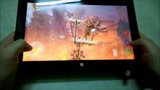 Rayman Legends Using Gestureworks Gameplay Virtual Controller [upl. by Eelra560]