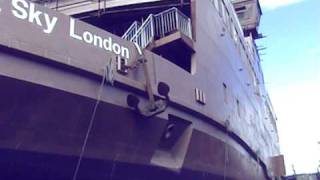 Launch of wightlink Wight Sky London [upl. by Ashlen]