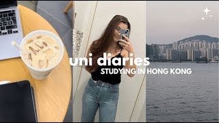 MIDTERM week diairies 🎧  studying in hong kong hkust [upl. by Azaleah]