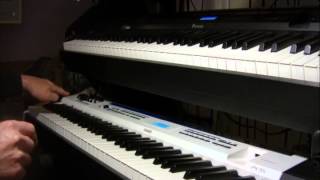 Casio Privia PX350 and PX5s  quotGrand Piano Concertquot samples compared [upl. by Ulphi]