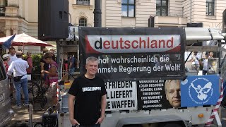 Dennis Ingo Schulz auf der Großdemo amvom 3082024 [upl. by Coit]