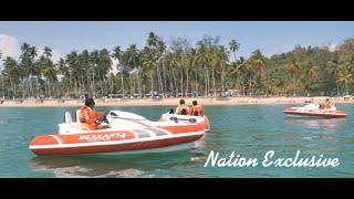 The latest water sport in Andamans  Seakart [upl. by Edette]