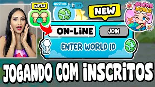 JOGANDO ONLINE COM INSCRITOS NO PAZU AVATAR WORLDCÓDIGO JOGAR JUNTO MARY GAMES AO VIVO [upl. by Mosier]