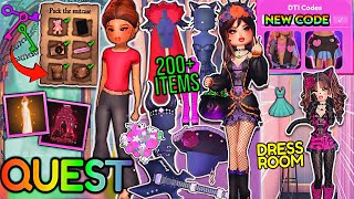 BIG HALLOWEEN UPDATE CODES 200 ITEMS QUEST GUIDE  PRIZES amp SECRETS  Dress To Impress [upl. by Larrad708]