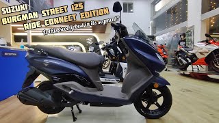 Ultimate Suzuki Burgman Street 125 Ride Connect Edition Review  Features Performance and More [upl. by Anahs]