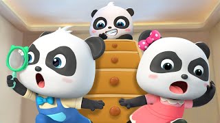 Three Pandas Playing Hide and Seek  Best Kids Songs  Kids Cartoon  BabyBus [upl. by Joed]